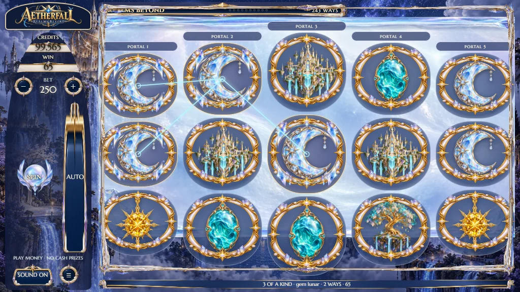 Aetherfall actual landscape gameplay
