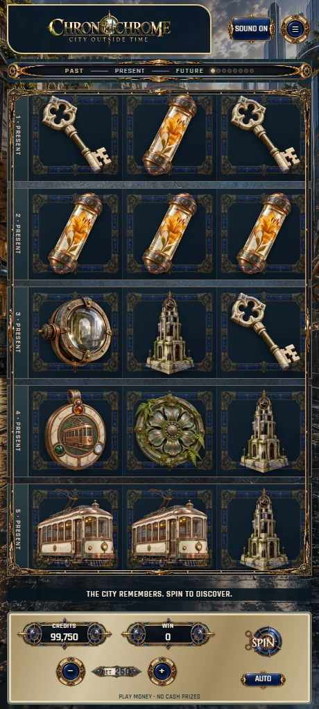 Chronochrome actual portrait gameplay