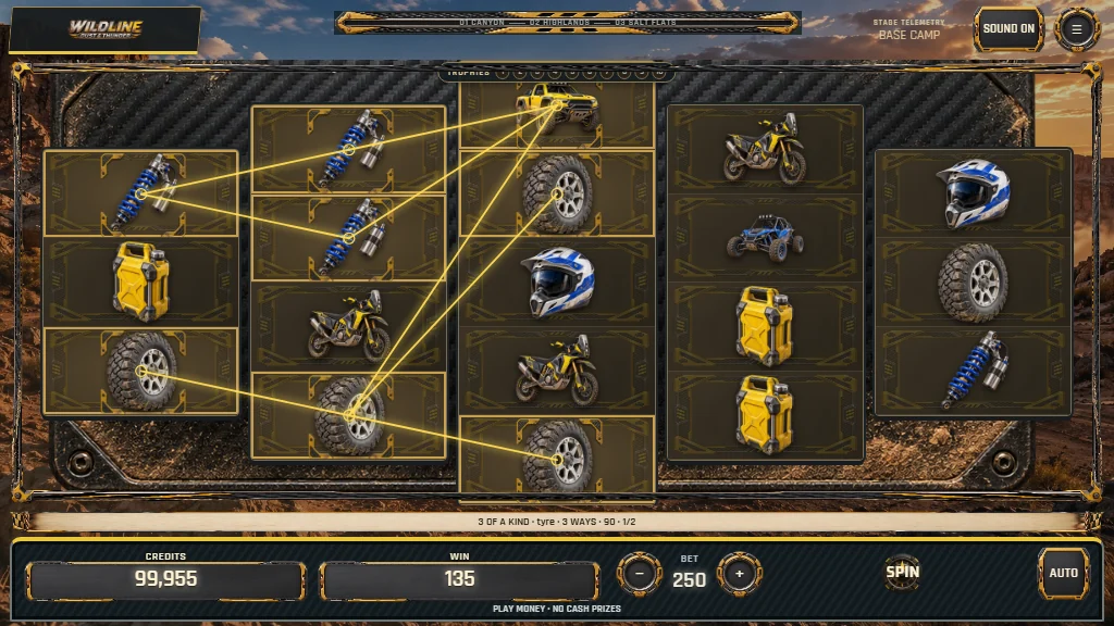 Wildline actual landscape gameplay