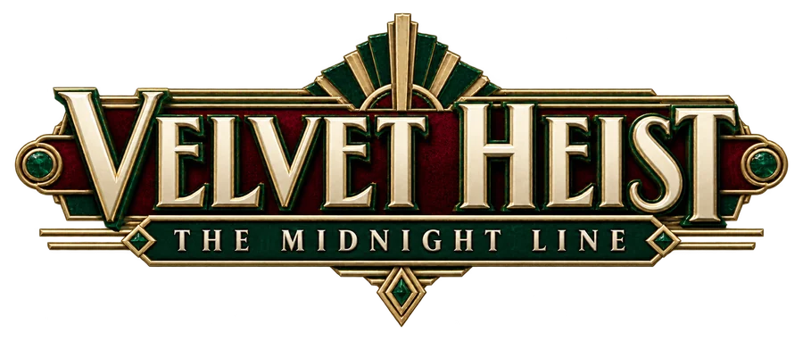 Velvet Heist — Title artwork